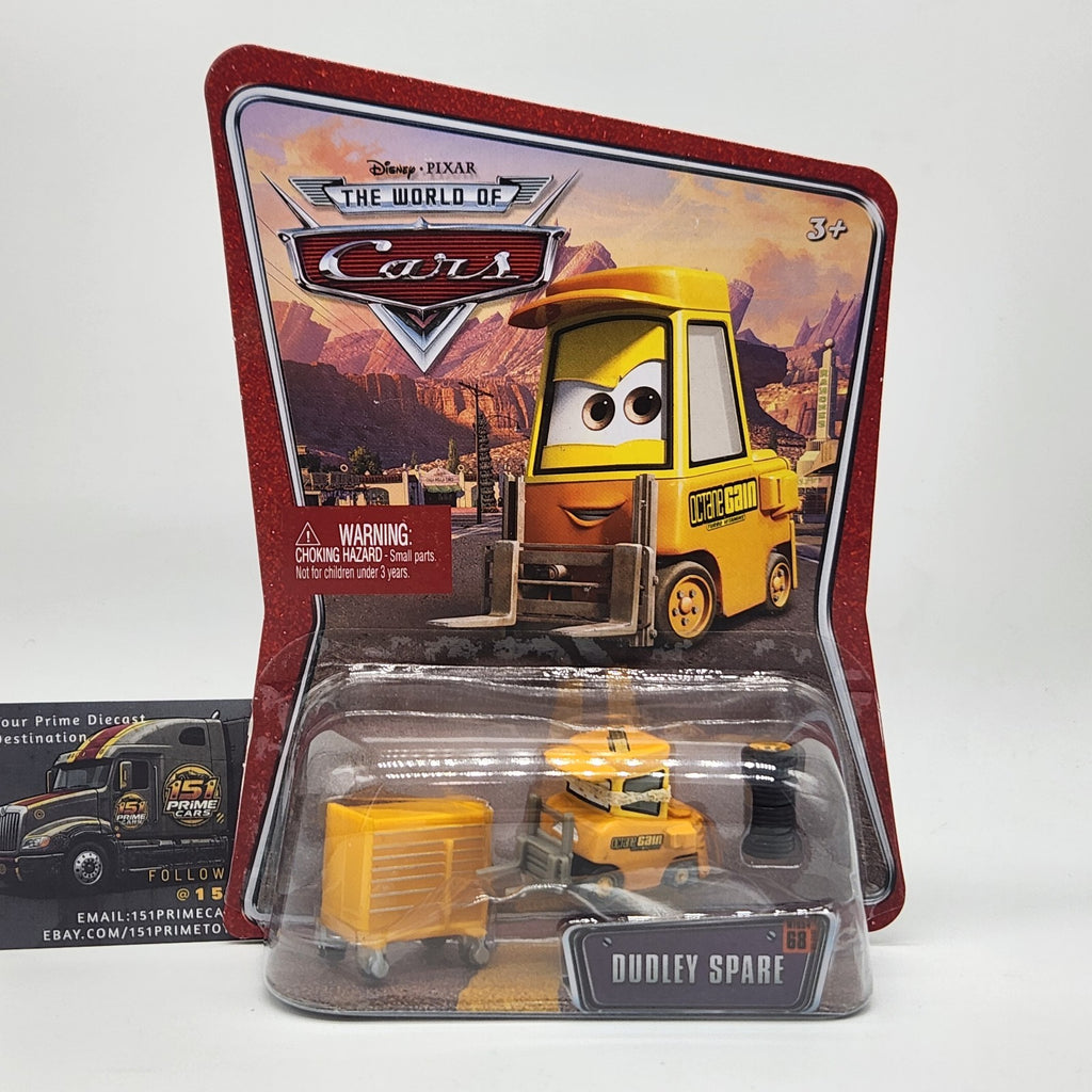 Dudley Spare World Of Cars 2008 Disney Pixar 1:55 Diecast Octain Gain Pitty 0