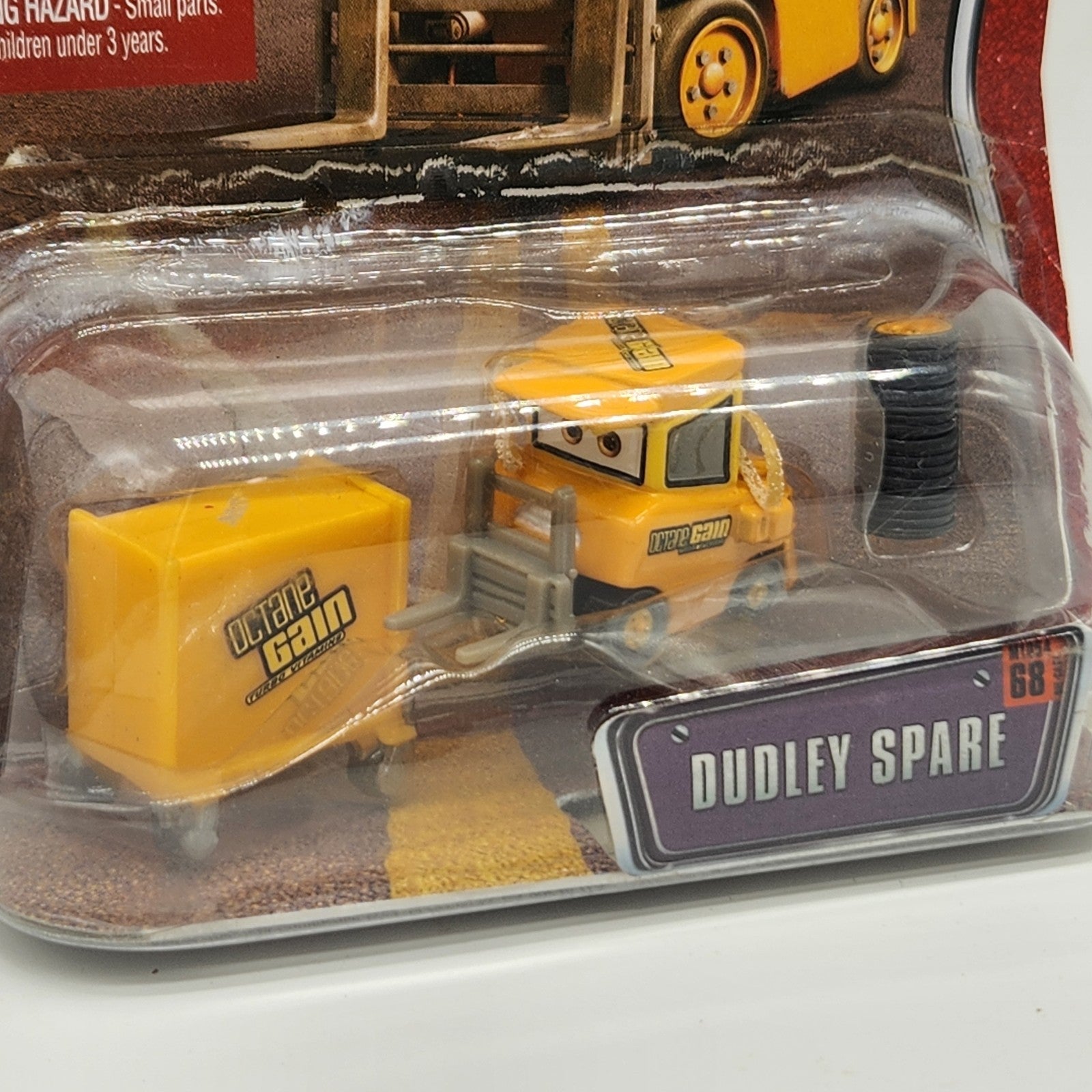 Disney Pixar Cars 2008 Dudley Spare #68 The World of Cars 1:55 Diecast Pitty1