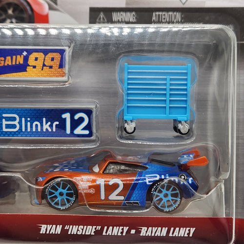 Disney Pixar Cars Nascar 2 Pack Danny Swervez And Ryan Laney 1:55 Diecast1