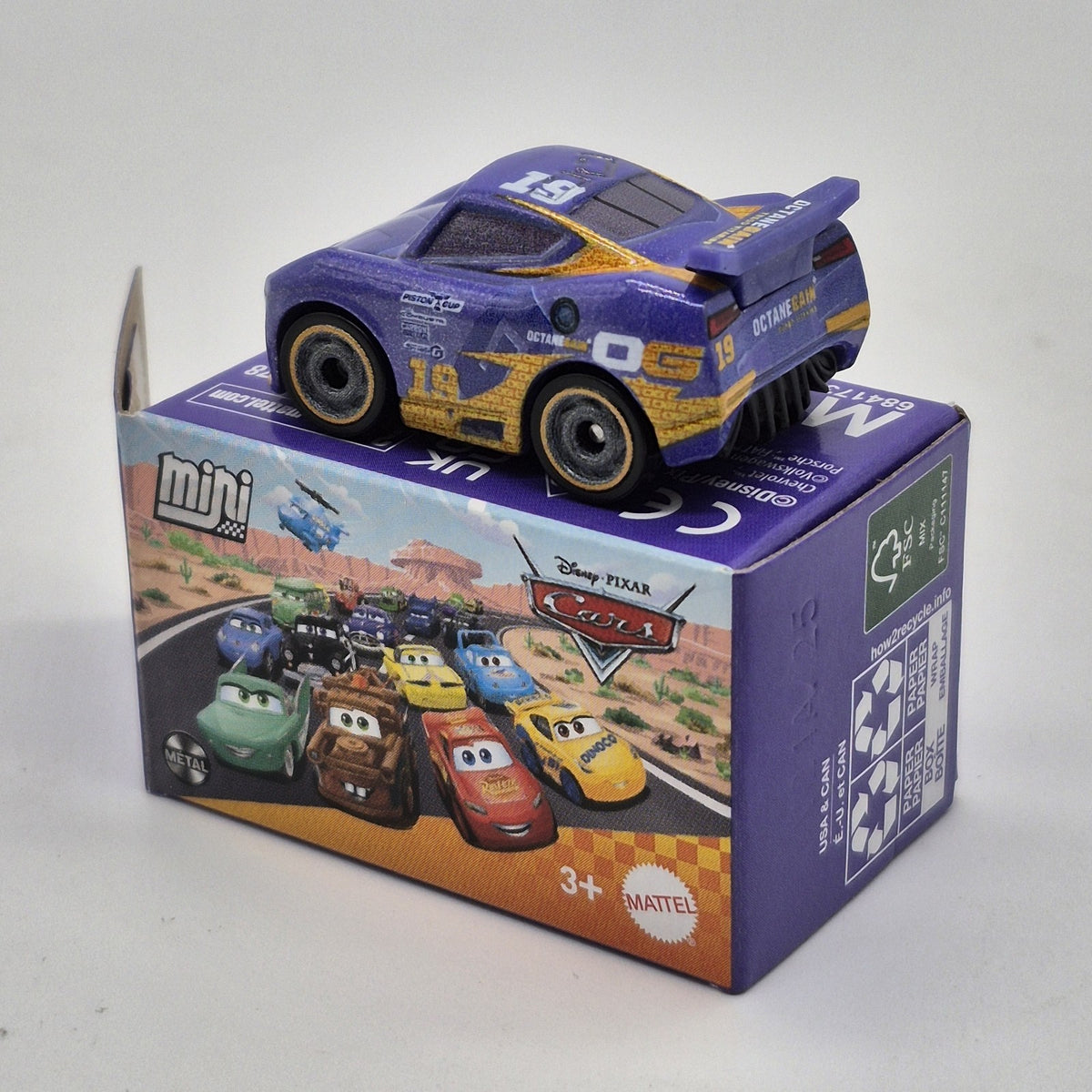 Danny Swervez Disney Pixar Cars Mini Racers 1:87 Next Gen Piston Cup 20261