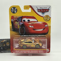 Golden Lightning Mcqueen 2021 Disney Pixar Cars 1:55 GOLD Diecast Car Mattel0