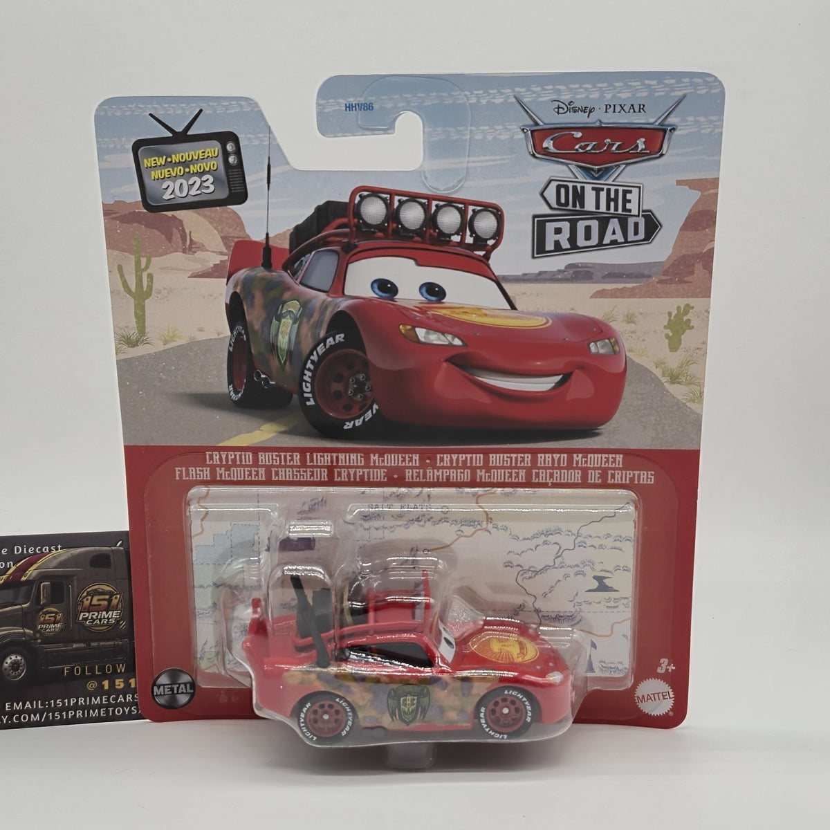 Cryptid Buster Lightning Mcqueen Disney Pixar Cars 20230