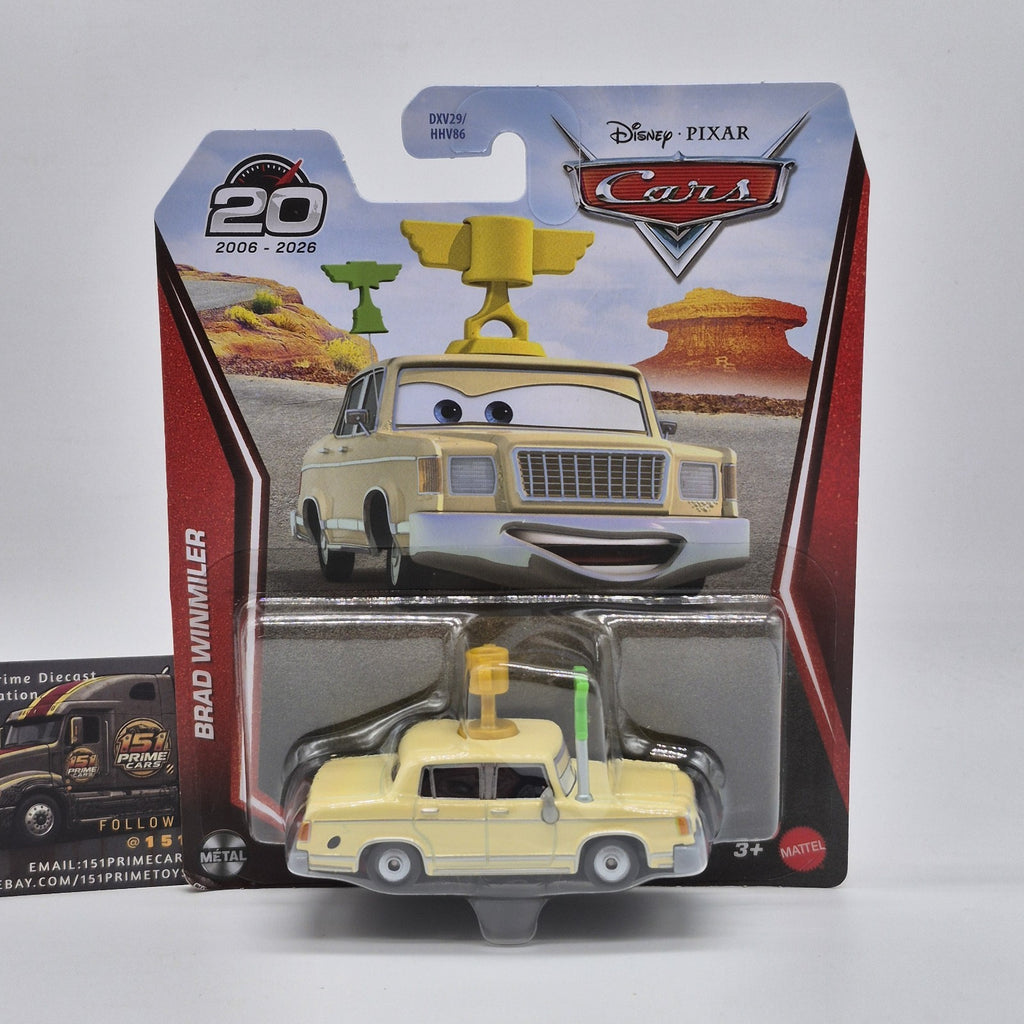 Brad Winmiller 20th Anniversary Disney Pixar Cars0