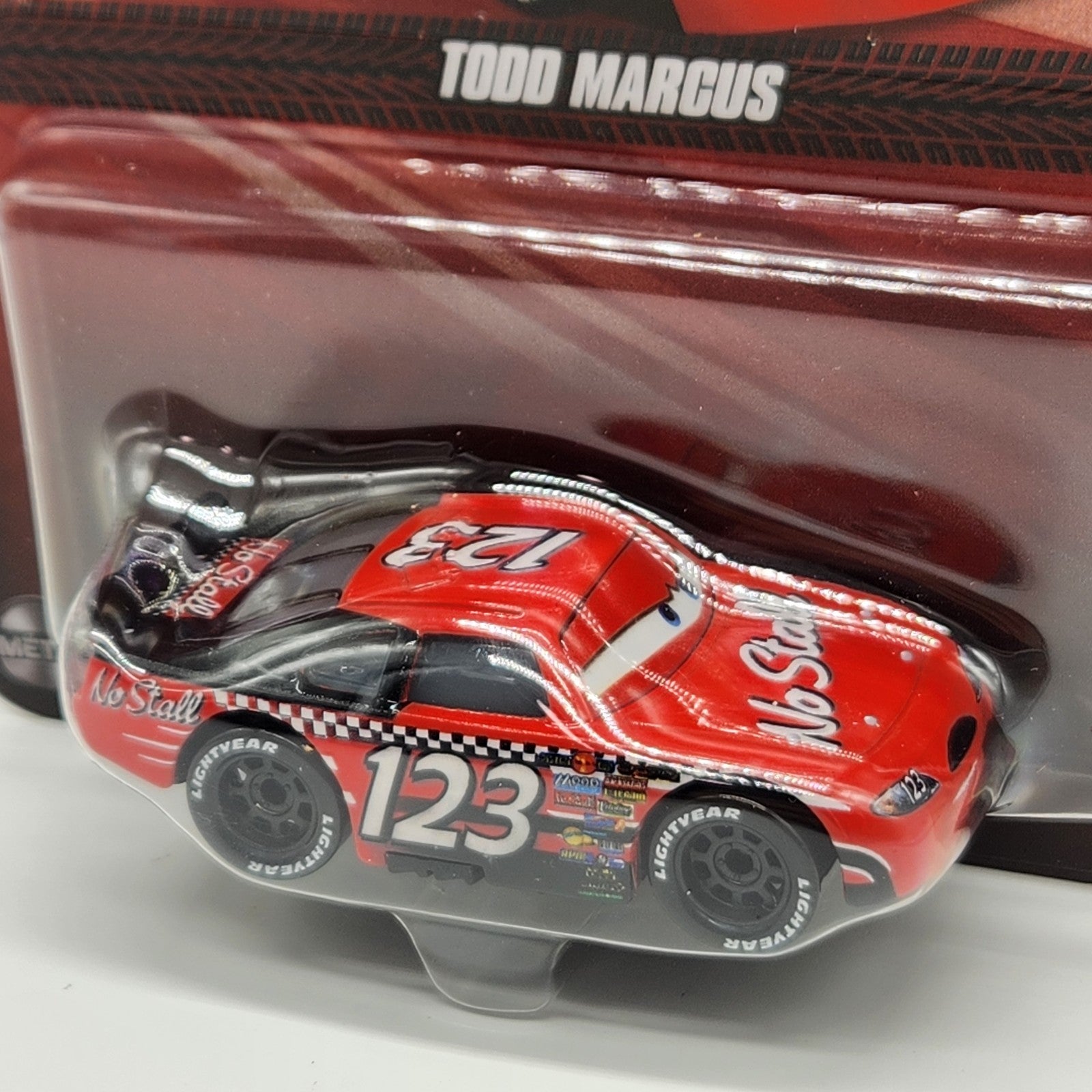 Todd Marcus No Stall Car Disney Pixar Cars 1:55 (1$ Shipping On Additional Cars)1