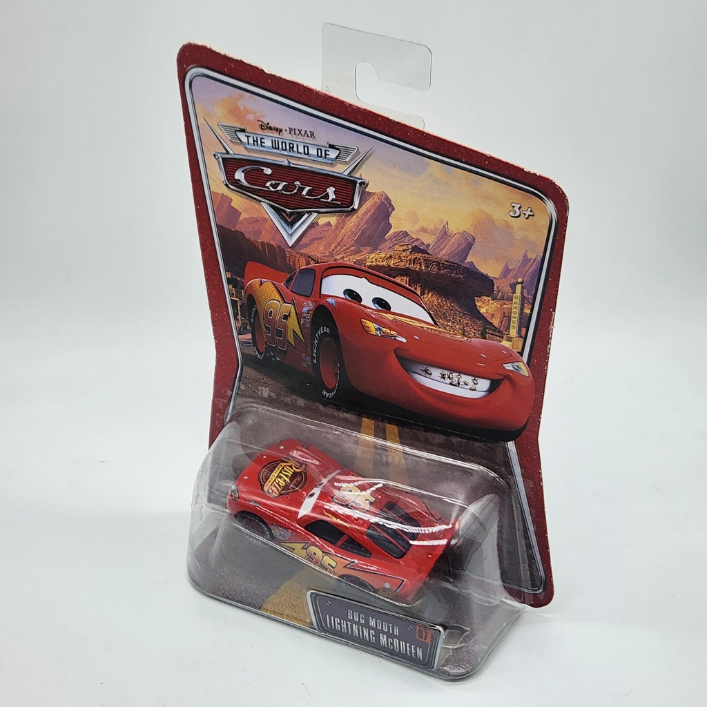Bug Mouth Lightning McQueen 2008 Disney Pixar World Of Cars 1:55 Diecast Car3