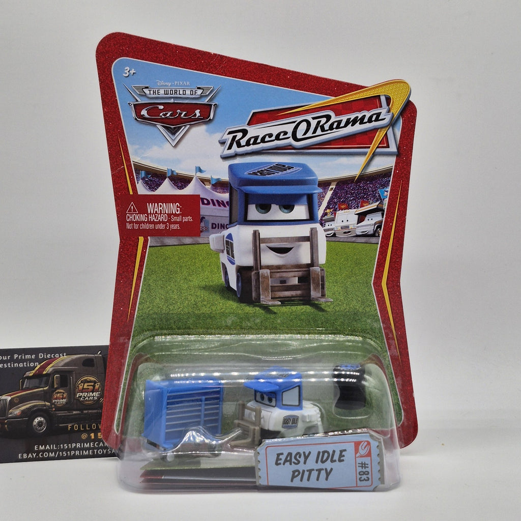 2009 Disney Pixar Cars Race O Rama Easy Idle Pitty #83 NEW 0