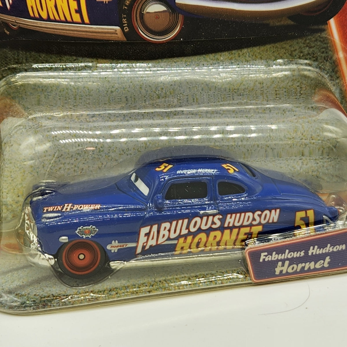 Red Wheels Fabulous Hudson Hornet Supercharged 2008 Disney Pixar Cars Diecast1