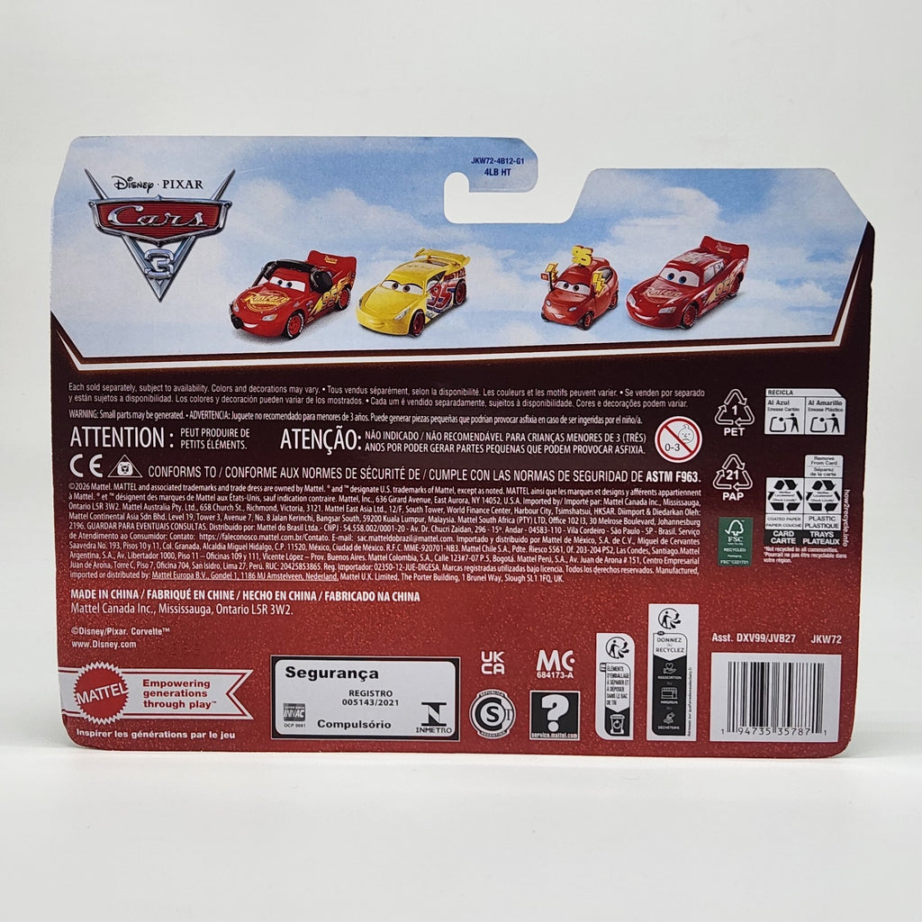 Disney Pixar Cars Headset Crew Chief Rusteze Cruz Ramirez 2 Pack 20th 2026 New3