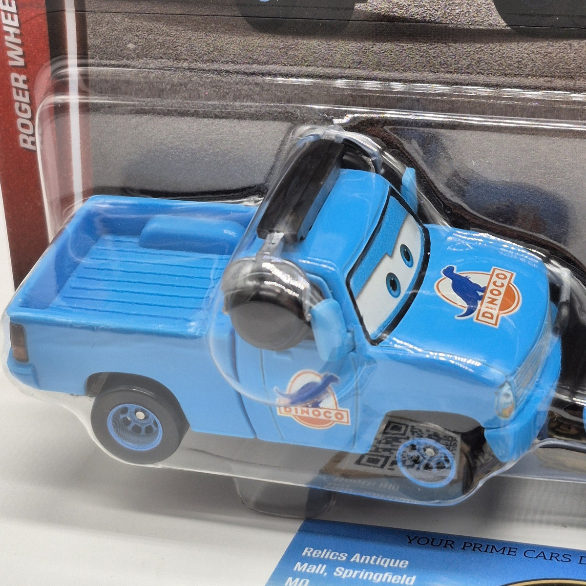 20th Disney Pixar Cars 2 Pack Dinoco ROGER WHEELER AND STRIP WEATHERS THE KING 1