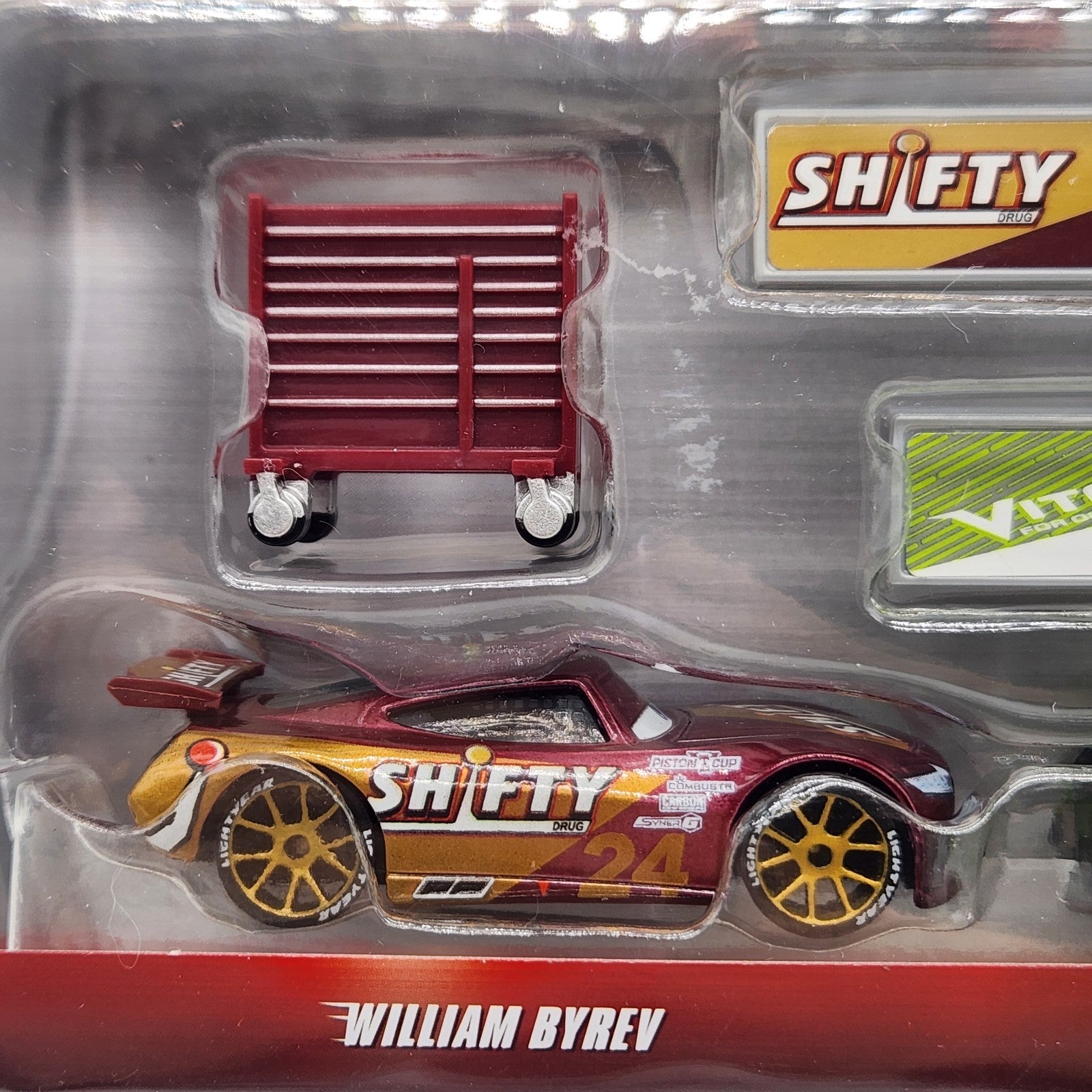 Disney Pixar Cars Nascar Series 2 Pack William Byrev Shifty & Chase Racelott NEW2