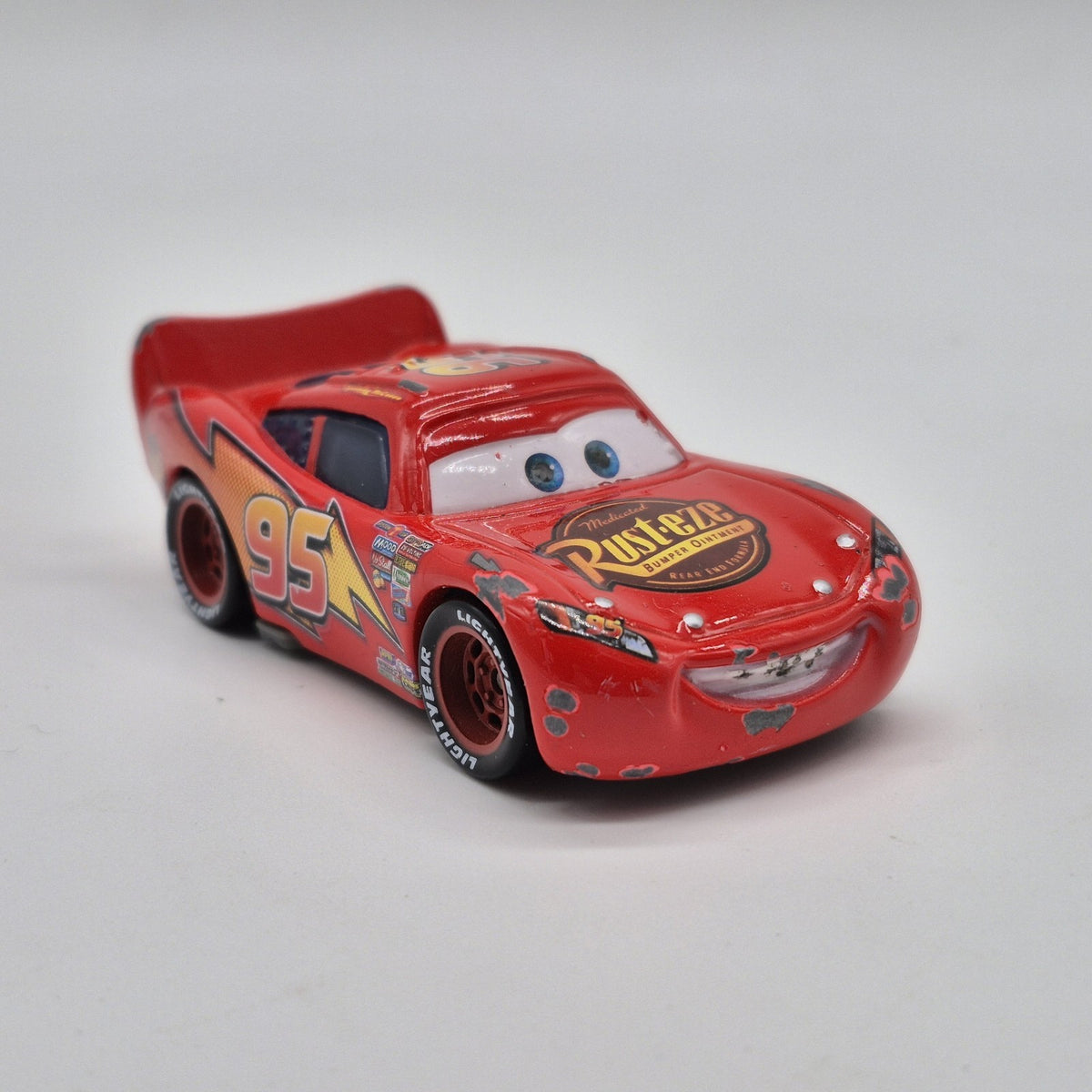 Bug Mouth Lightning Mcqueen Loose Disney Pixar Cars 1:55 Diecast Used5