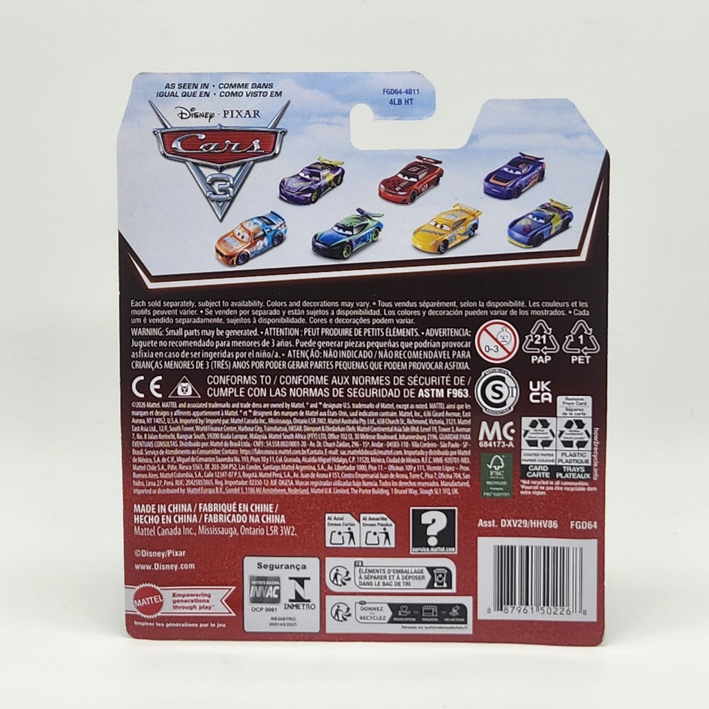 Disney Pixar Cars 3 Rusteze Lightning McQueen 2026 20th Anniversary 1:55 Diecast2
