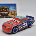 Todd Marcus Cars 3 Disney Pixar Cars No Stall #123 Diecast Toy Car 1:550