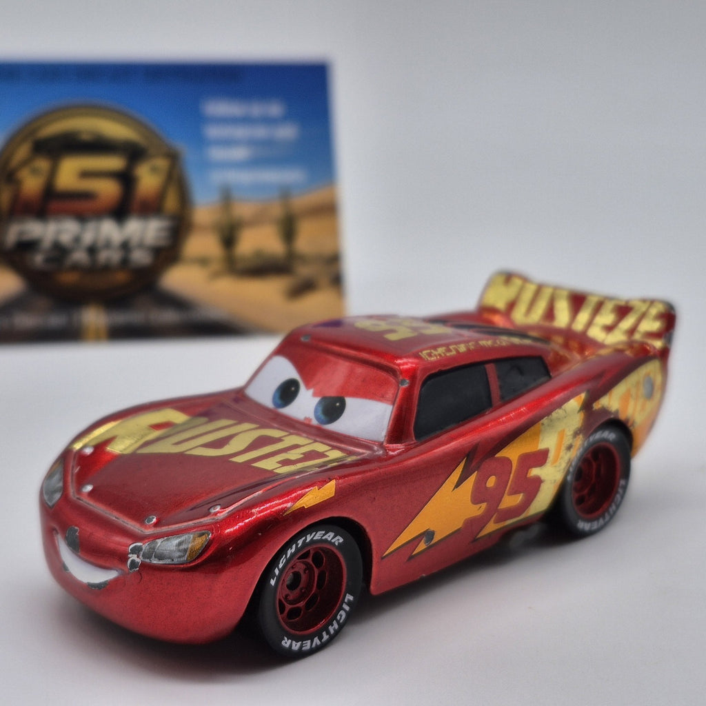 Rusteze Racing Center Lightning Mcqueen 1:55 Diecast Car LOOSE 0