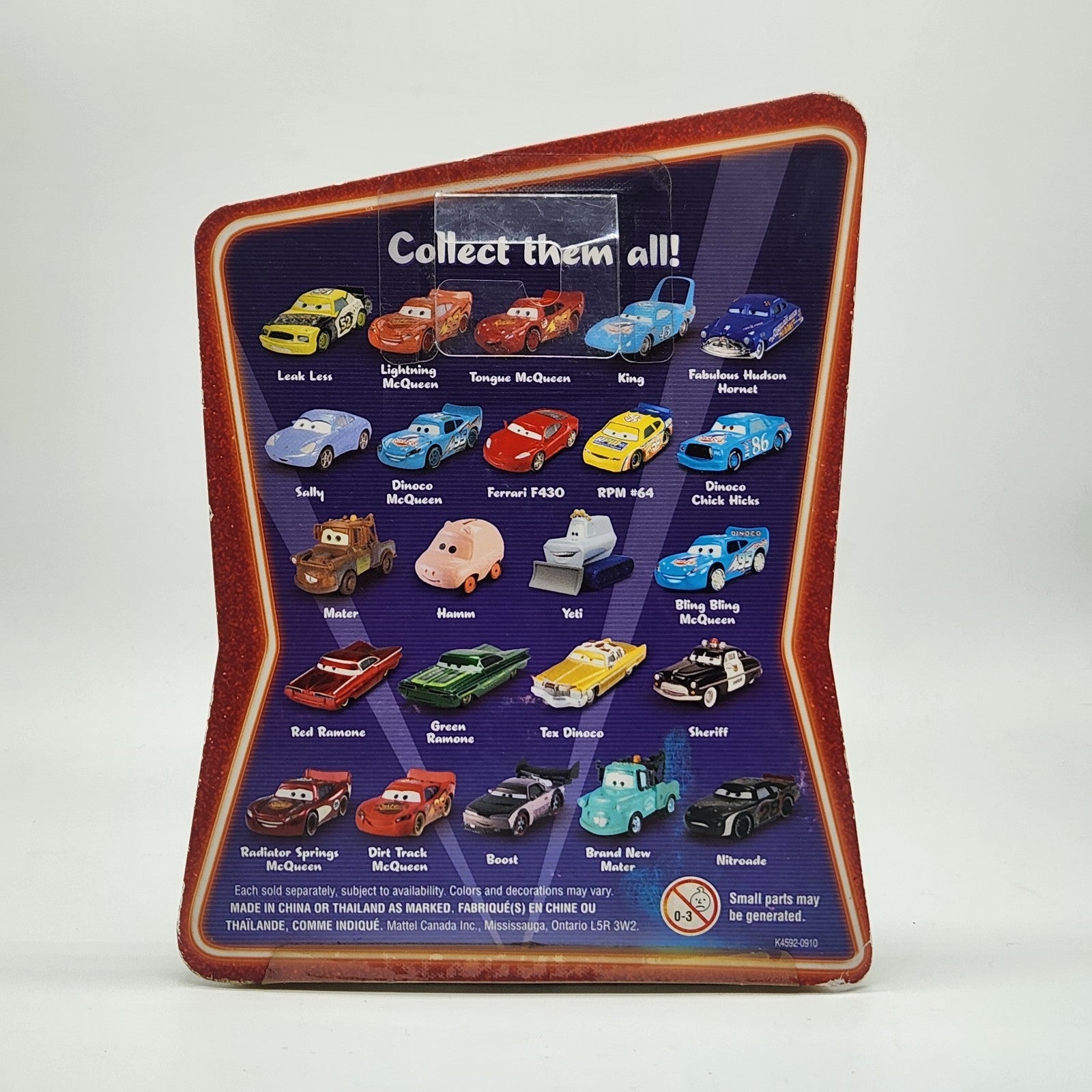 Disney Pixar World of Cars Ferrari F430 Supercharged   New Sealed 2007 Vintage2