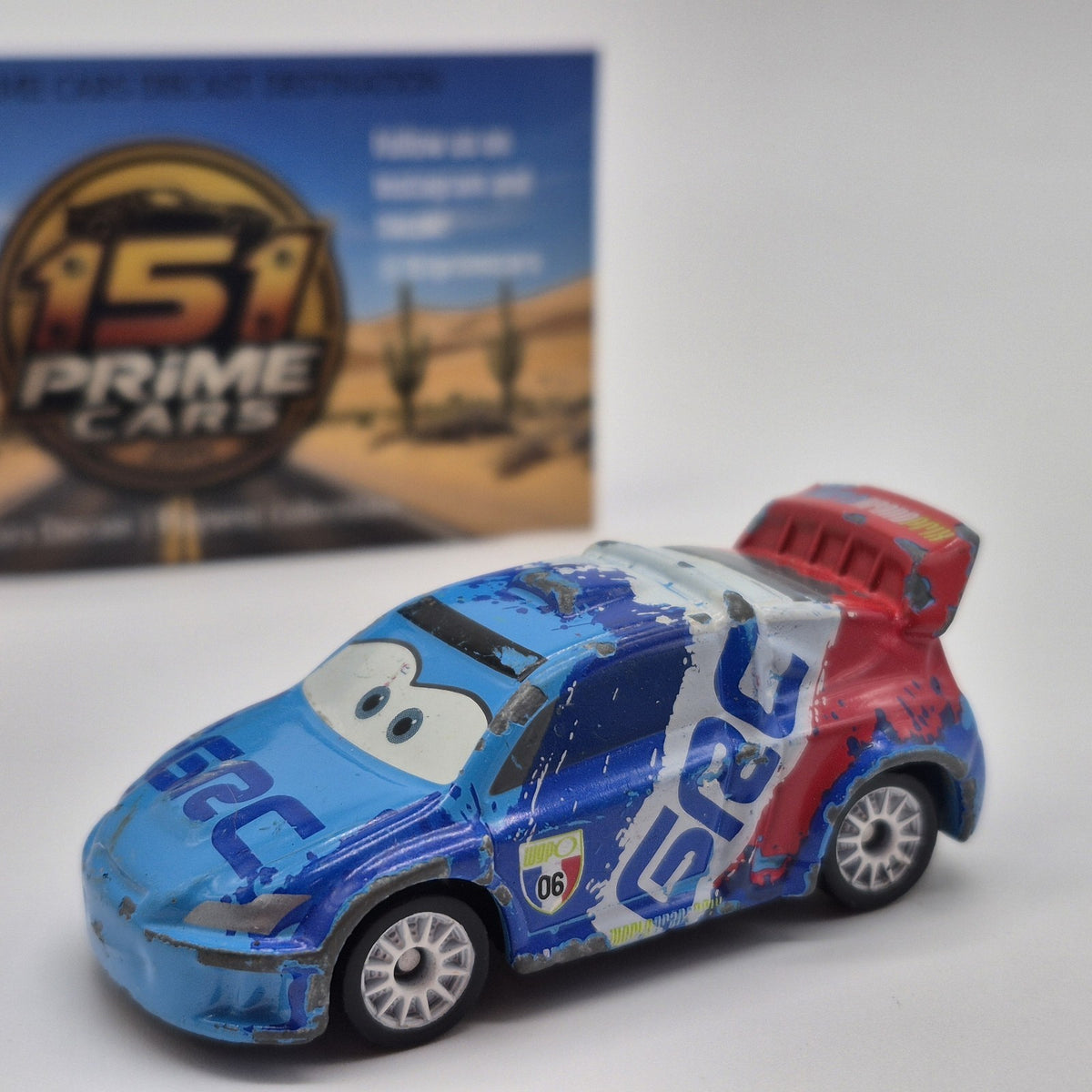 Takara Tomy Tomica Disney Pixar Cars Raoul CaRoule 1/64 Diecast Japan Only0