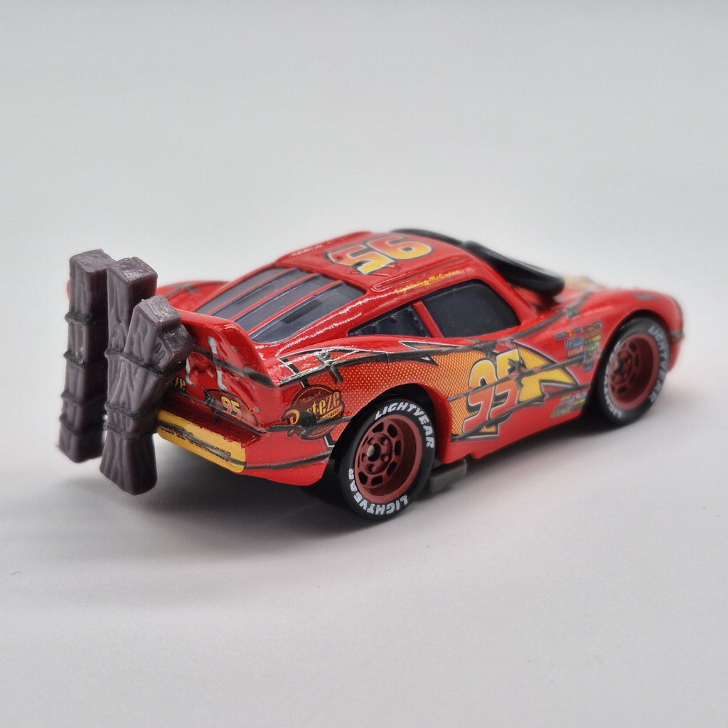 Spin Out Lightning McQueen Disney Pixar Cars 1:55 Diecast Loose Used Good Cond.5