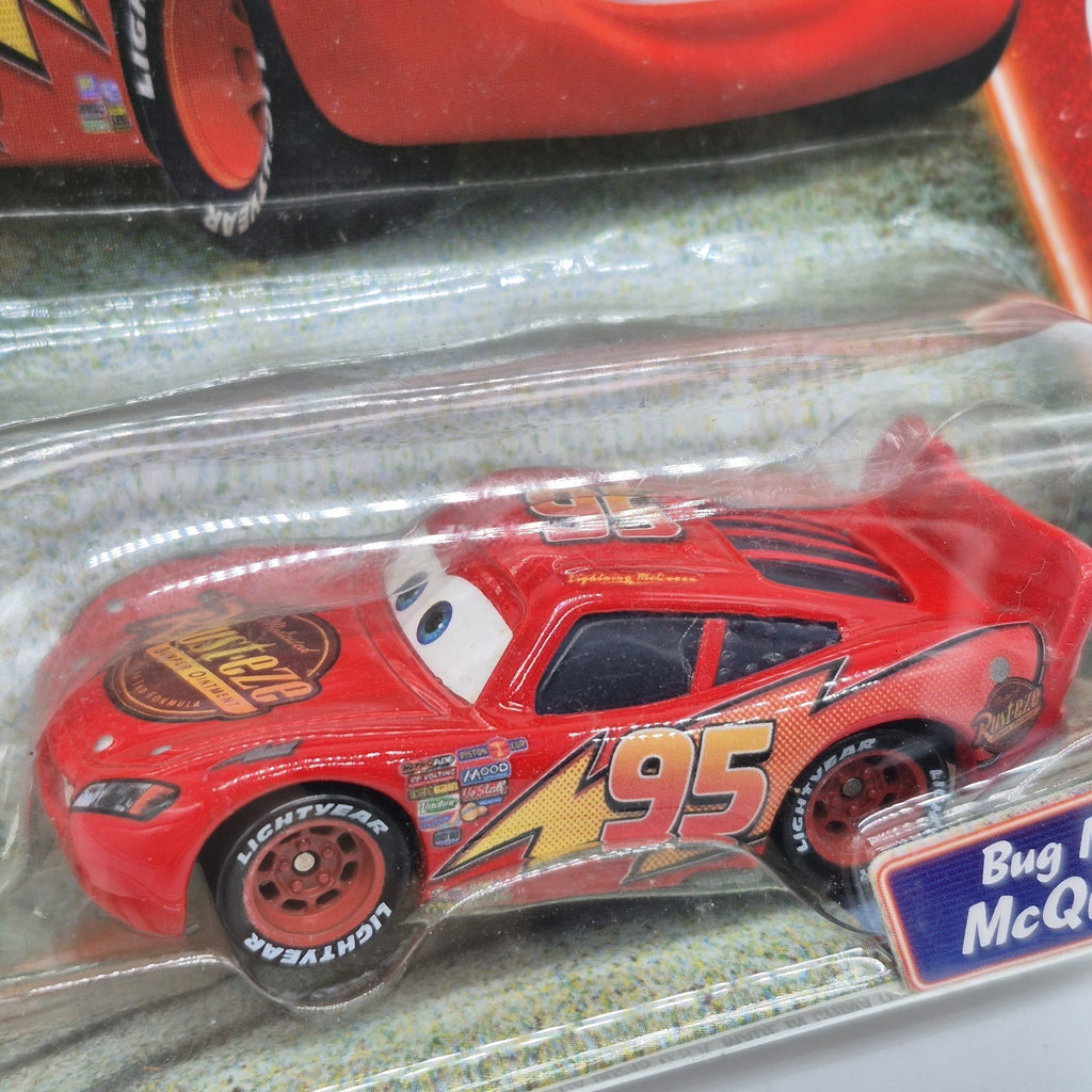 Bug Mouth Lightning Mcqueen Disney Pixar Cars Supercharged 1:55 Diecast 20081