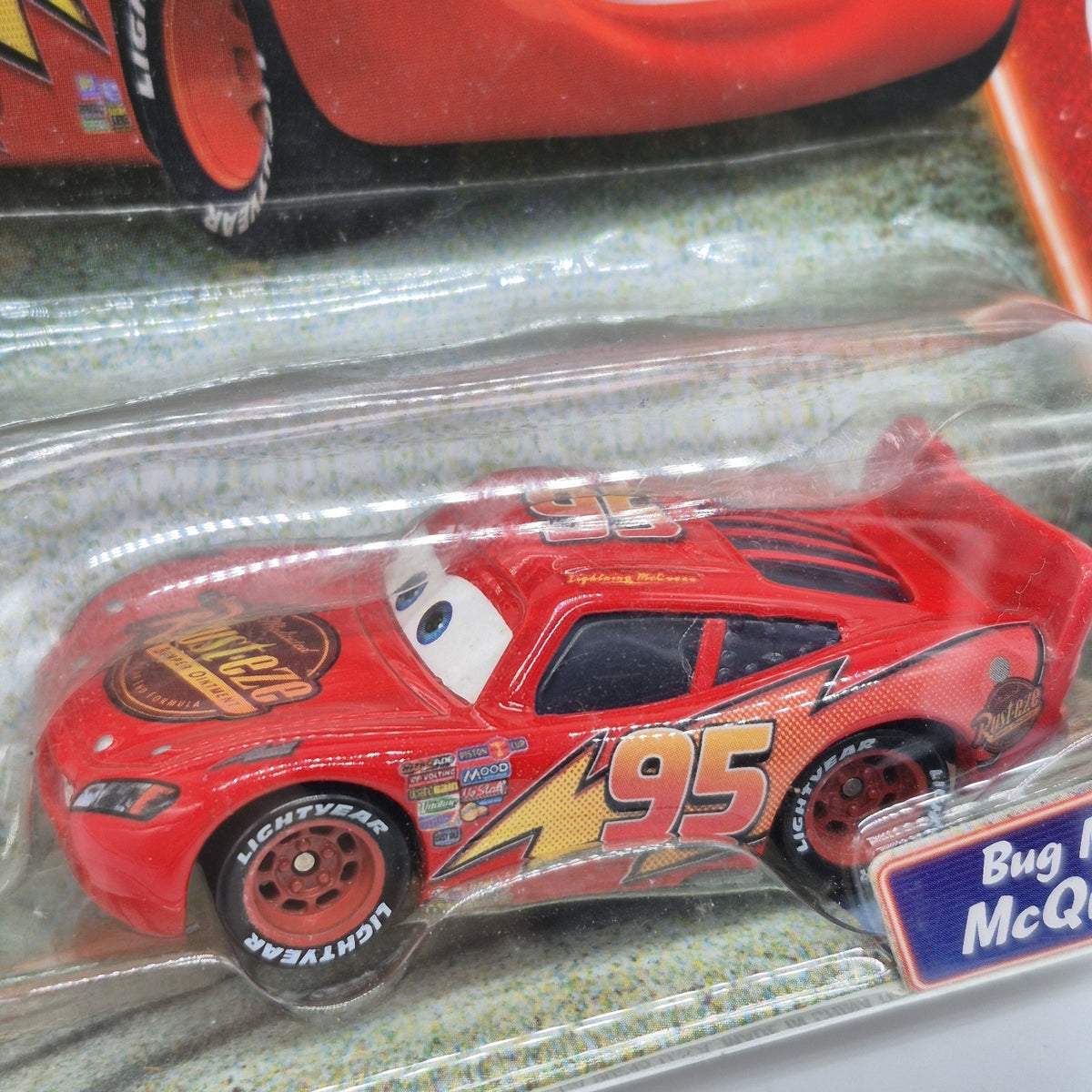 Bug Mouth Lightning Mcqueen Disney Pixar Cars Supercharged 1:55 Diecast 20081