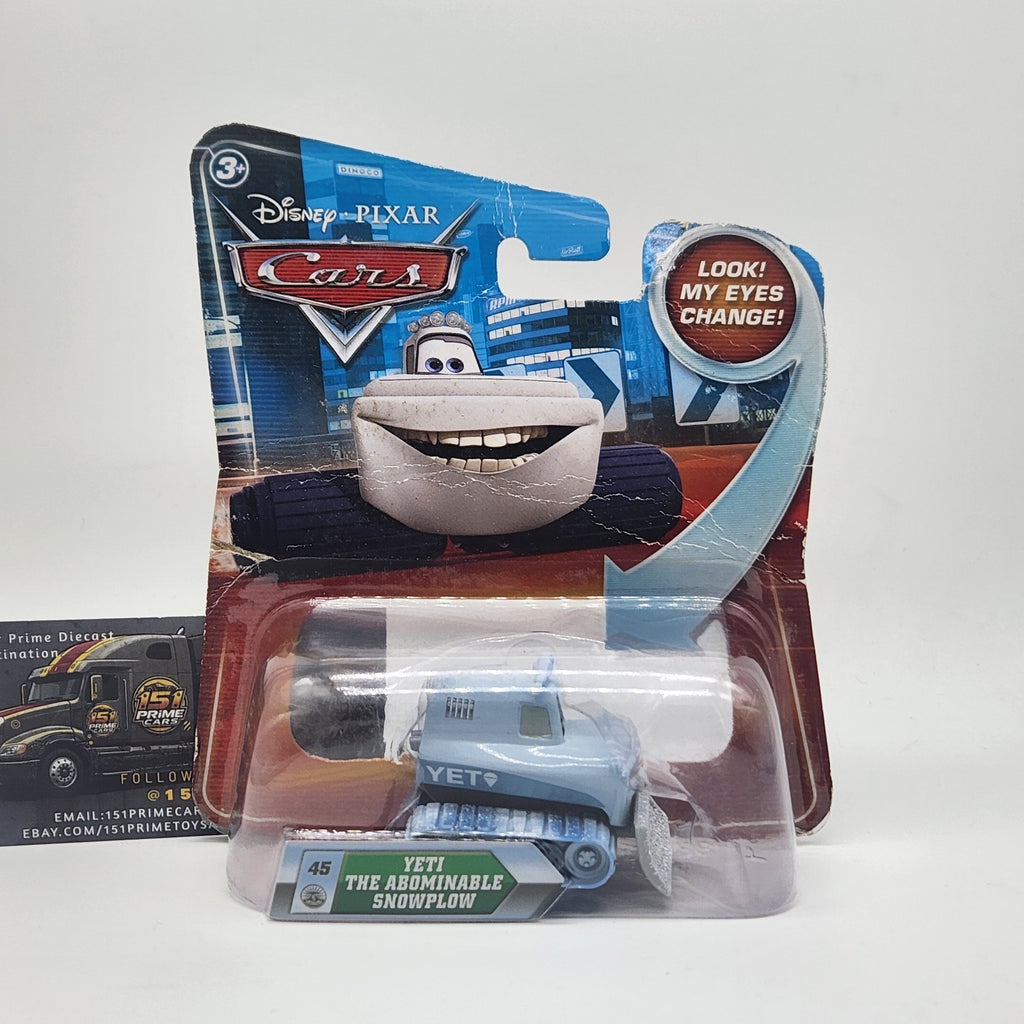Yeti The Abominable Snowplow 45 Disney Pixar Cars 2010 Look My Eyes Change 1:550
