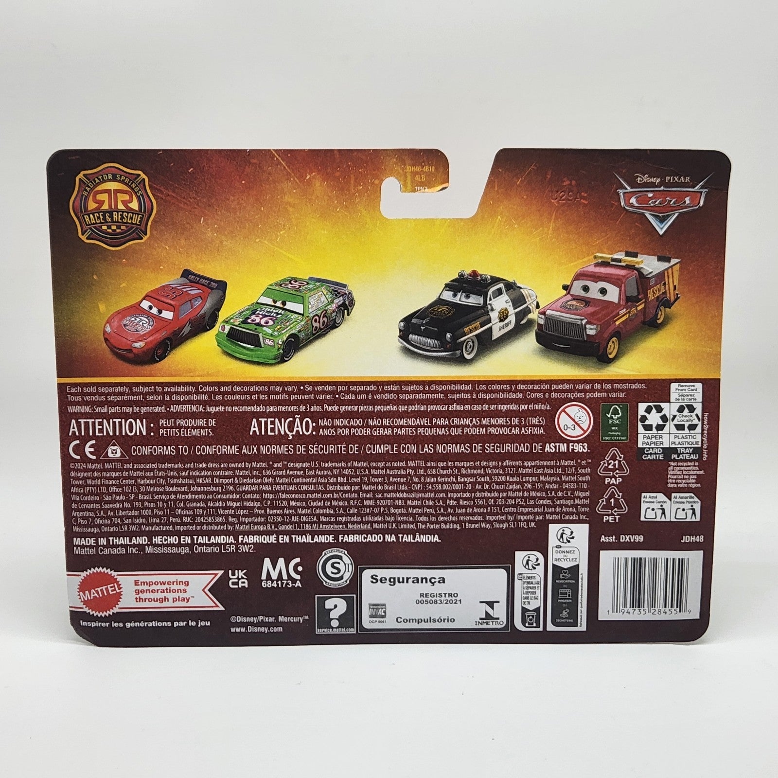 DISNEY PIXAR CARS RADIATOR SPRINGS RACE & RESCUE CRUZ RAMIREZ & DANNY SWERVEZ5