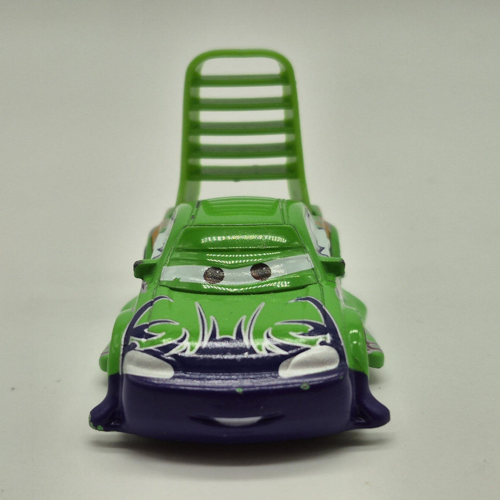 Wingo Disney Pixar Cars 1:55 Loose Diecast Car Green Purple China 7