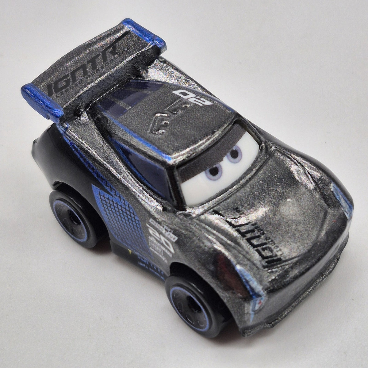 Metallic Jackson Storm Disney Pixar Cars Mini Racers 1:87 Diecast Toy Car2