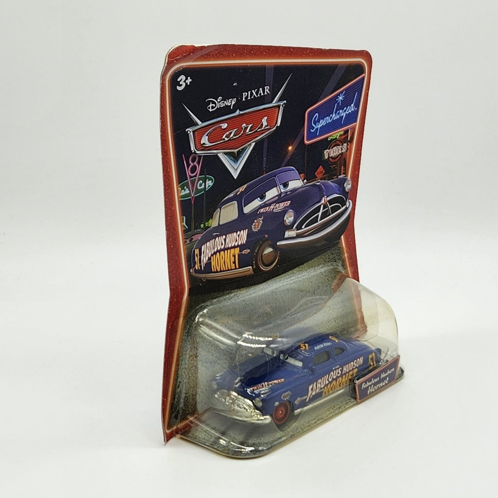 Red Wheels Fabulous Hudson Hornet Supercharged 2008 Disney Pixar Cars Diecast2