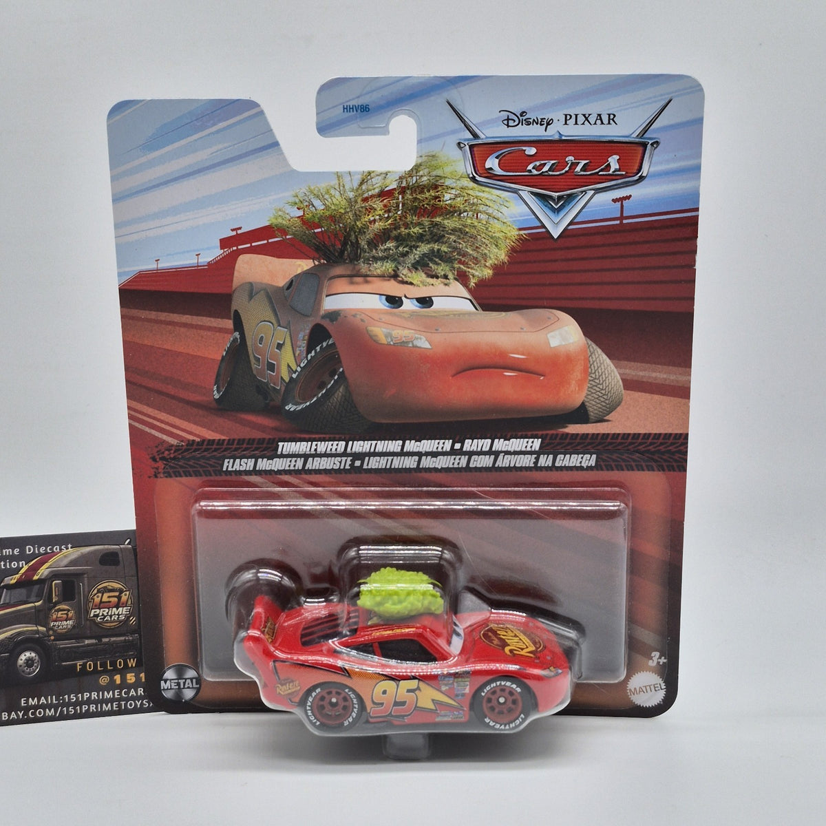 Tumbleweed Lightning Mcqueen Disney Pixar Cars 1:55 0