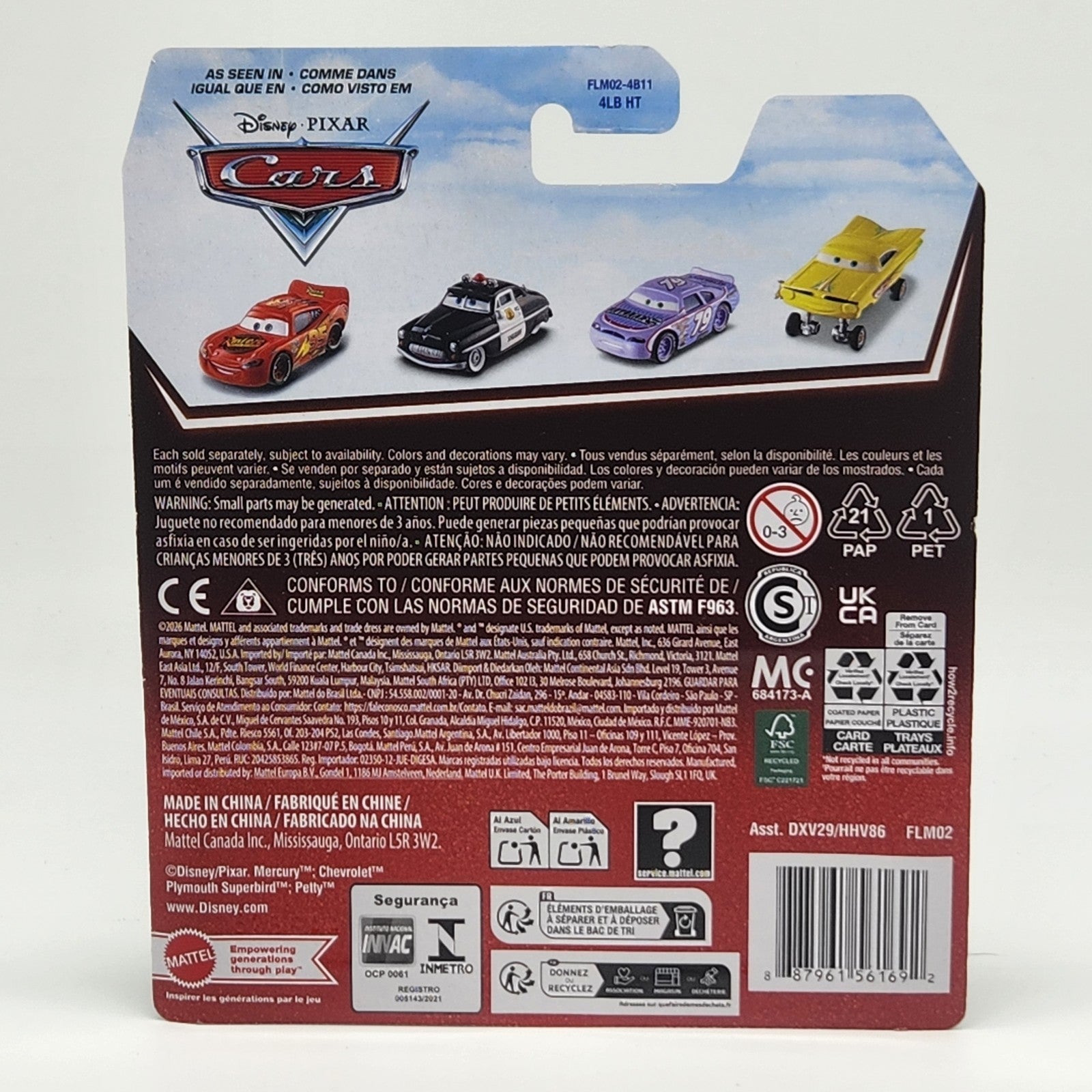 Strip Weathers The King 20th Anniversary 2026 Disney Pixar Cars 1:55 New2