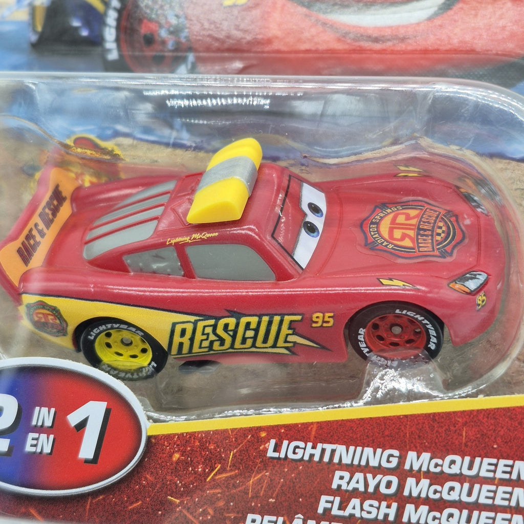 Race And Rescue Lightning Mcqueen Color Changers Disney Pixar Cars 1:551
