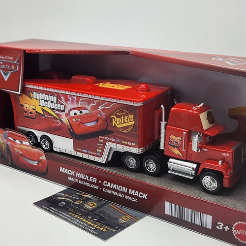 20th Anniversary Mack Hauler Disney Pixar Cars 1:55 Lightning Mcqueen Toy 20261
