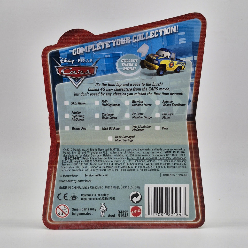 Disney Pixar Cars One Eye Mater #140 Sealed Final Lap Collection3