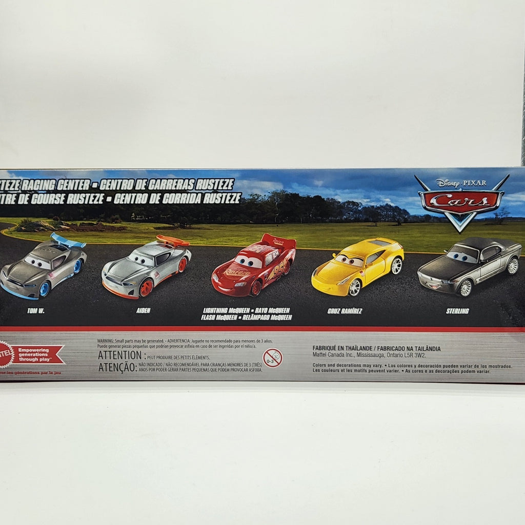 Disney Pixar Cars Rusteze Racing Center 5 Pack Diecast Sterling Ramirez Aiden 4