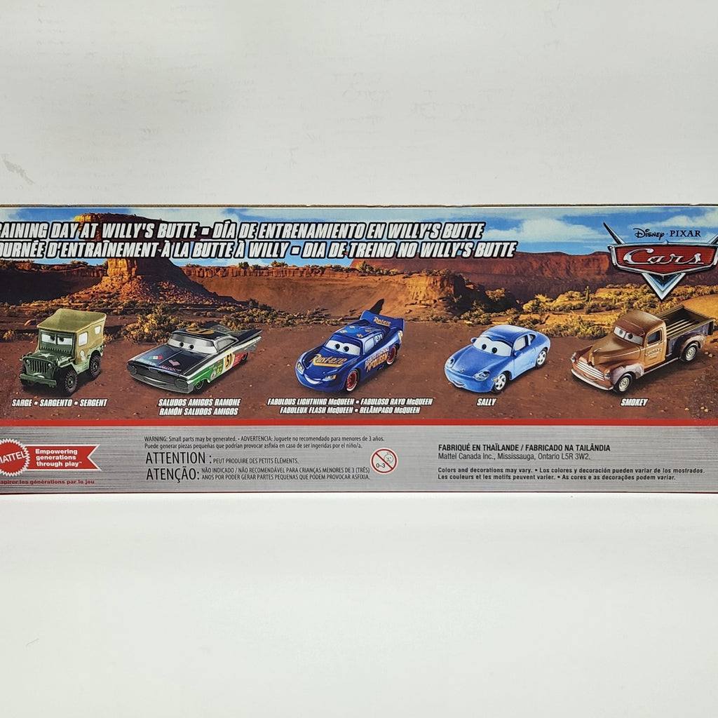 Training Day at Willy's Butte 5 pack 2025 Disney Pixar Cars Diecast 1:552