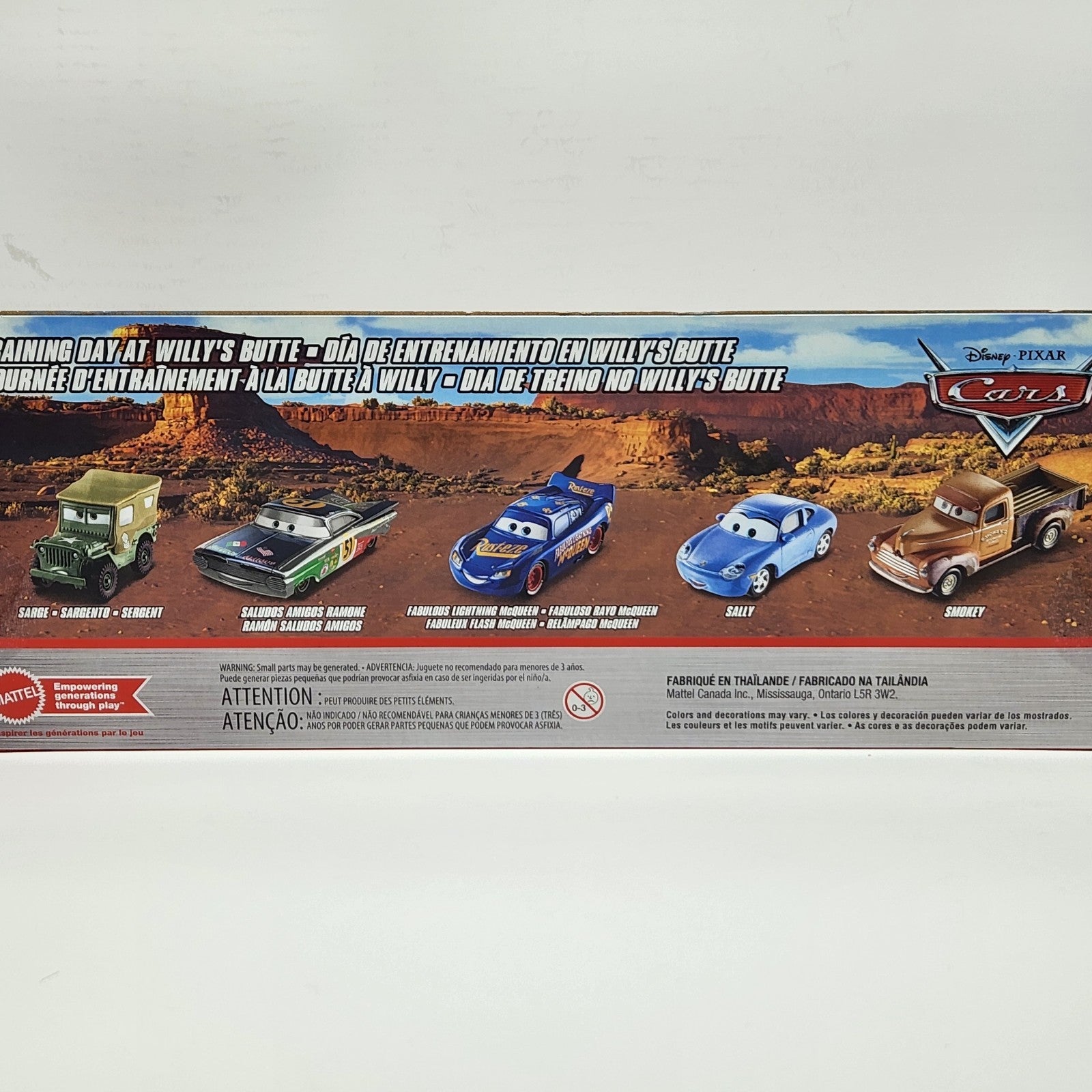 Training Day at Willy's Butte 5 pack 2025 Disney Pixar Cars Diecast 1:552