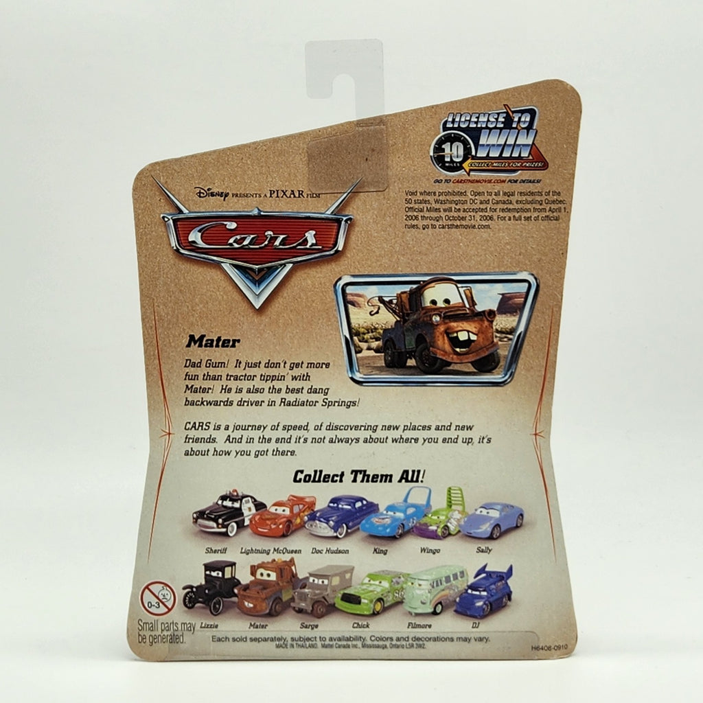 2006 Desert Series Mater Disney Pixar Cars 1:55 Collector Diecast Vintage 12 Set2