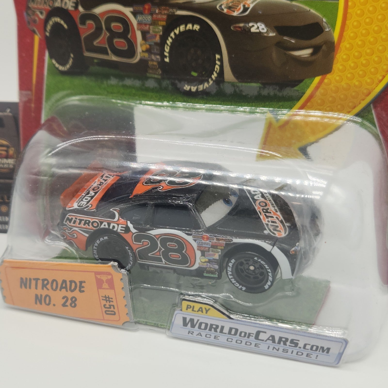 Disney Pixar World of Cars Look! My Eyes Change Nitroade 28 Lenticular 20091