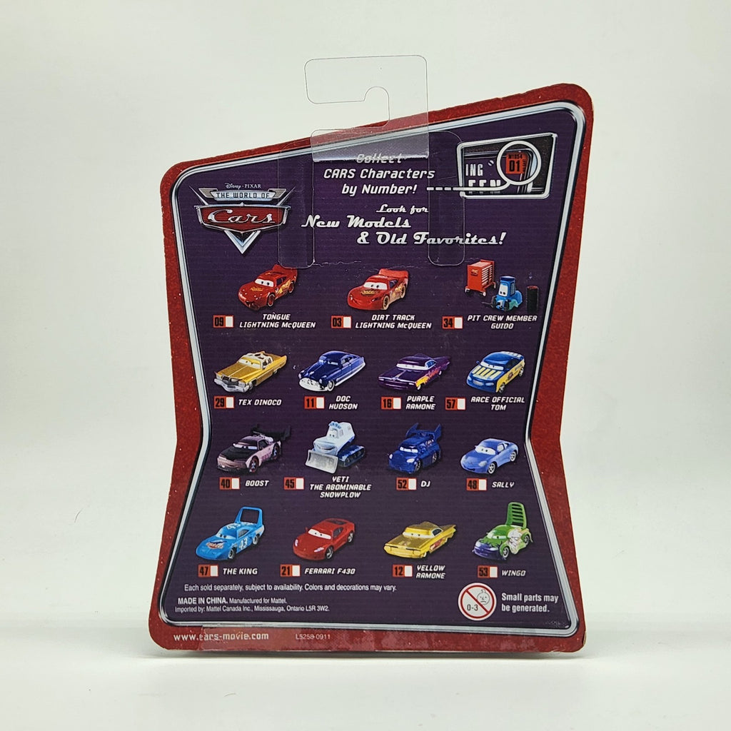 Disney Pixar Cars 2008 World of Cars The King 47 Strip Weathers Mattel 1:552
