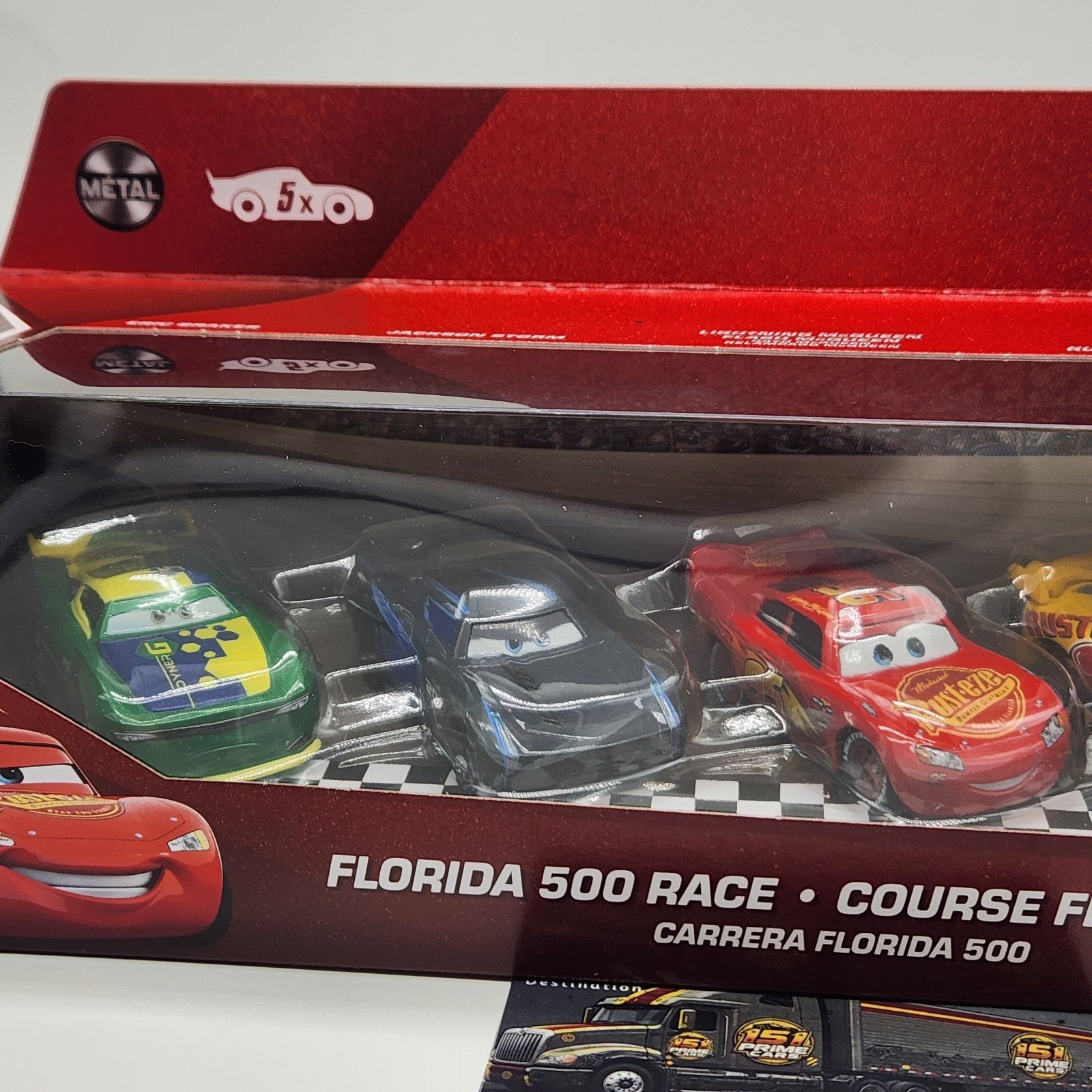 2026 Disney Pixar Cars Florida 500 Race 5 Pack 20th Anniversary 1:55 Diecast3