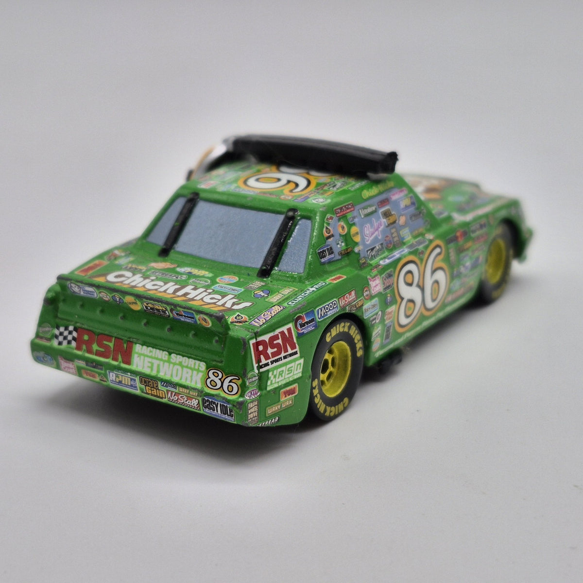 RSN Chick Hicks With Headset Loose Disney Pixar Cars 1:55 Diecast Car 4