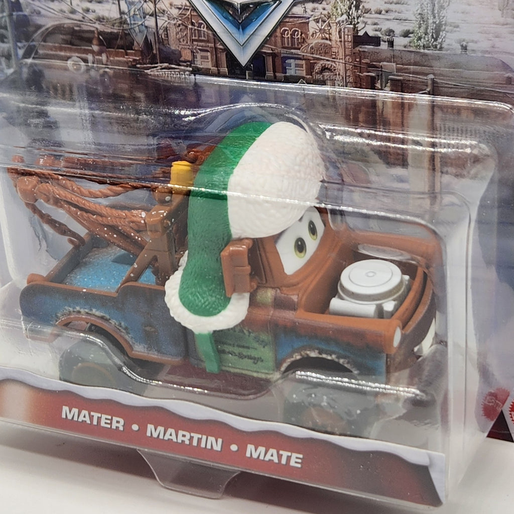 Christmas Mater Disney Pixar Cars Holiday Winter Series 1:55 Diecast Toy Car1