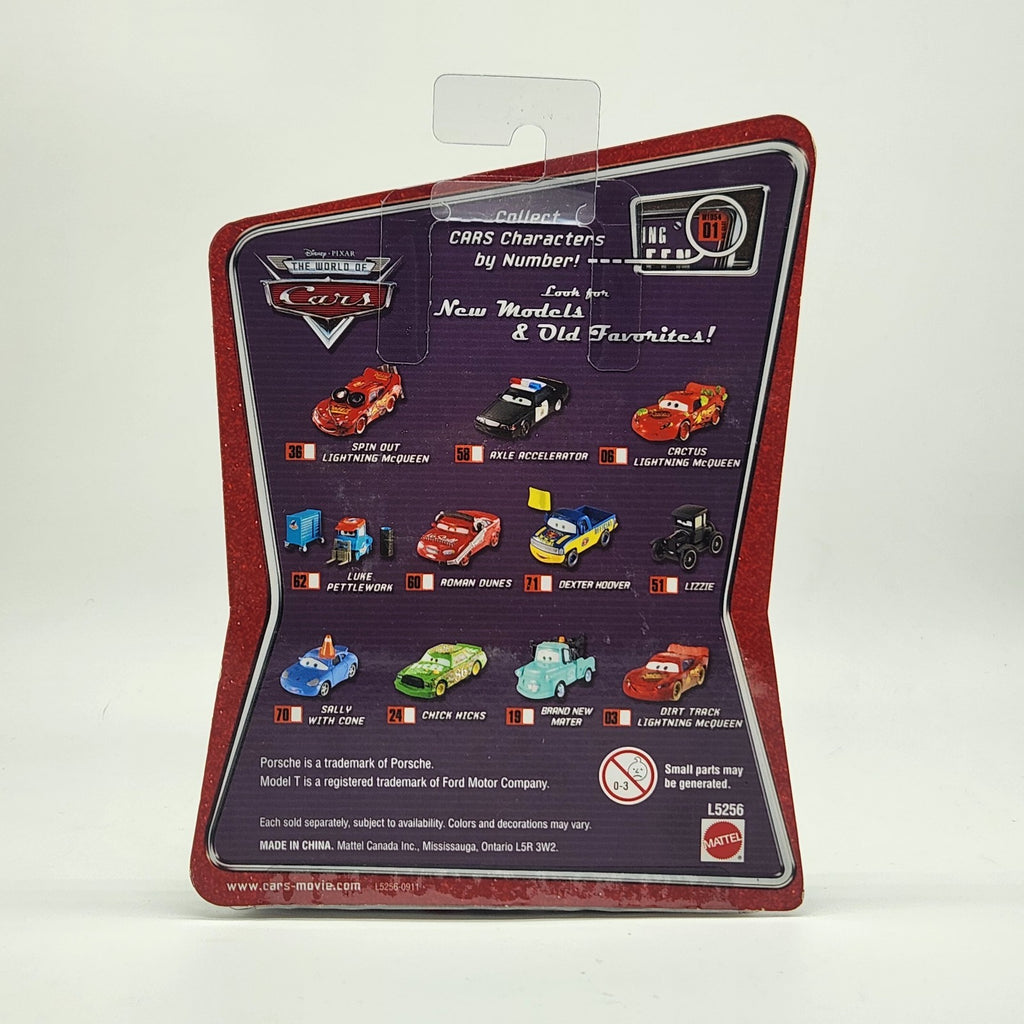 Lizzie 51 The World Of Cars 2008 Disney Pixar Cars 1:55 Diecast Mattel 4