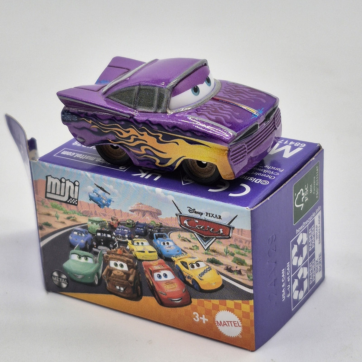 Purple Ramone 2026 Disney Pixar Cars Series 3 Blind Box Mini Racers 1:87 Diecast0