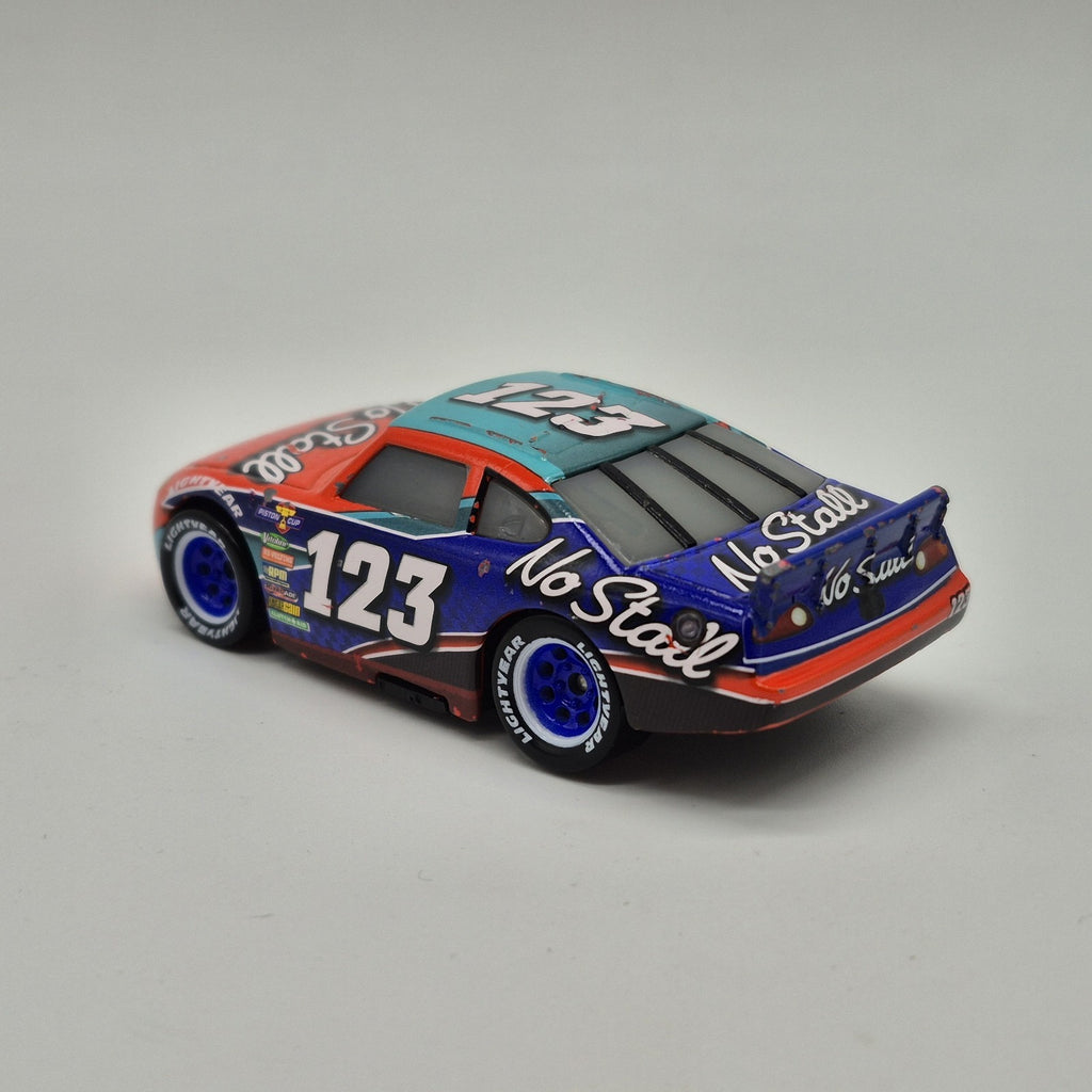 Todd Marcus Cars 3 Disney Pixar Cars No Stall #123 Diecast Toy Car 1:553