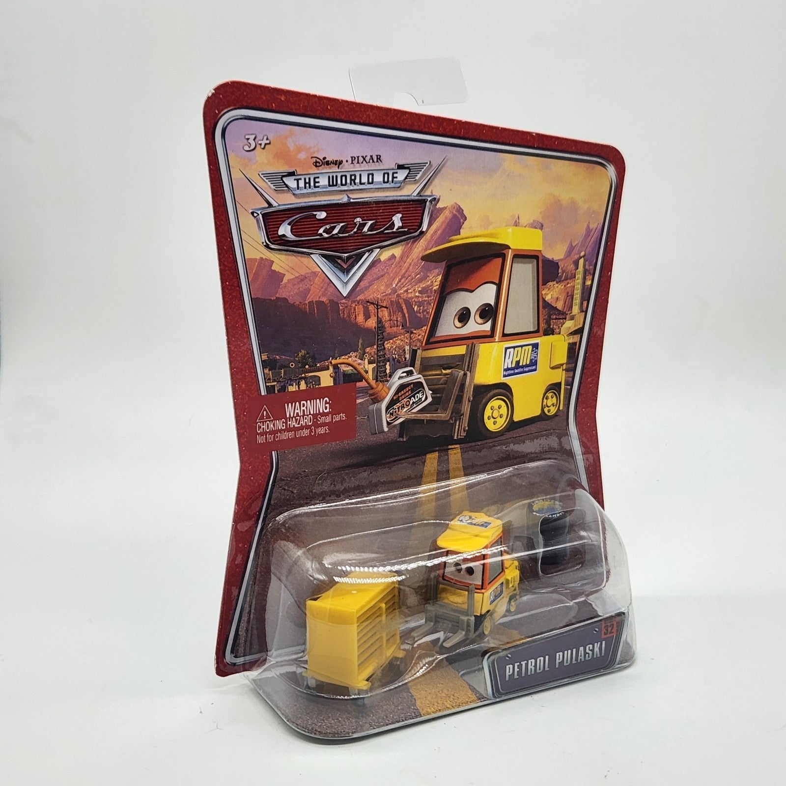 Disney Pixar The Cars World Of Cars 2007 PETROL PULASKI #32 Diecast 2