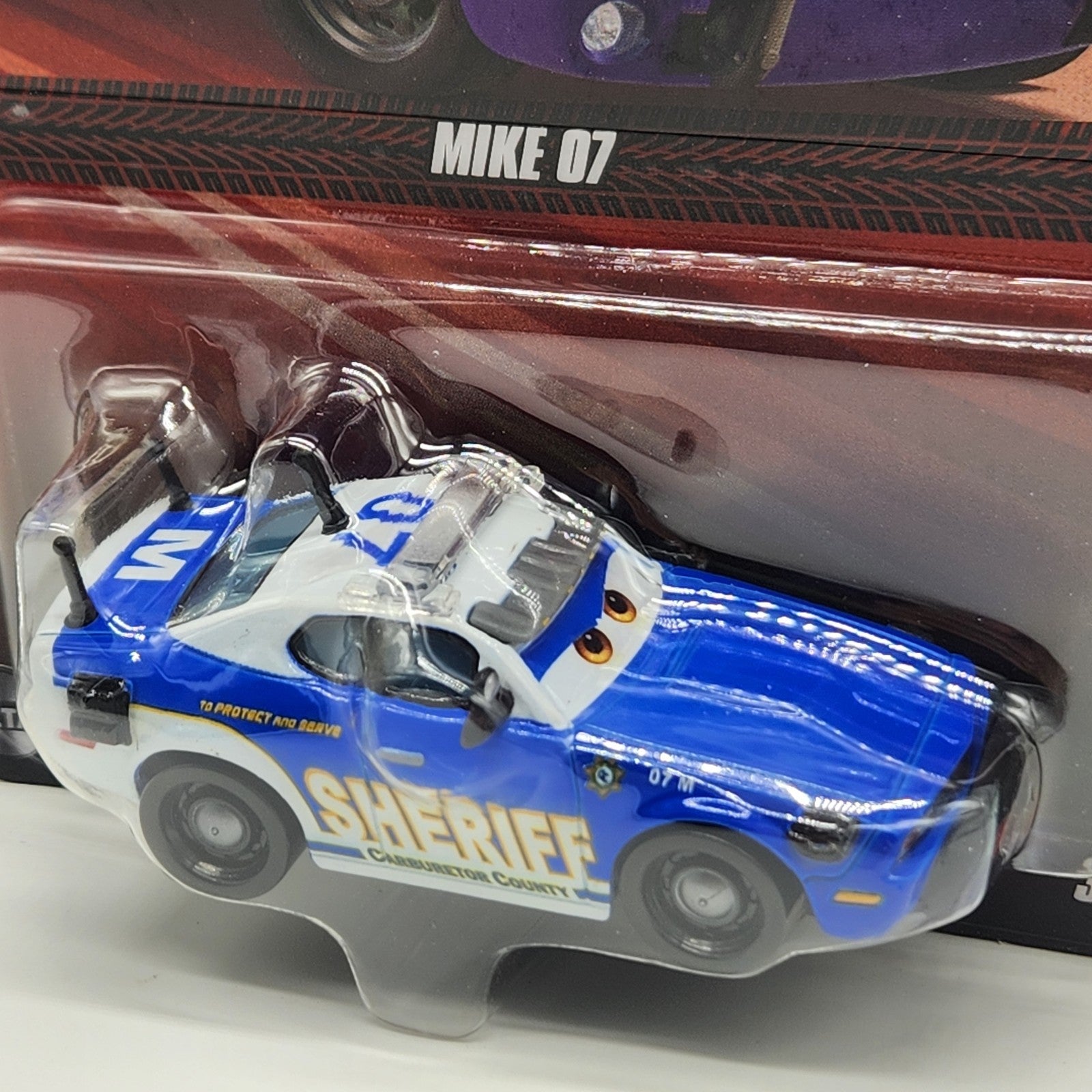Mattel Disney Pixar Cars Metal MIKE 07 Sheriff Carburetor County 2026 1:551