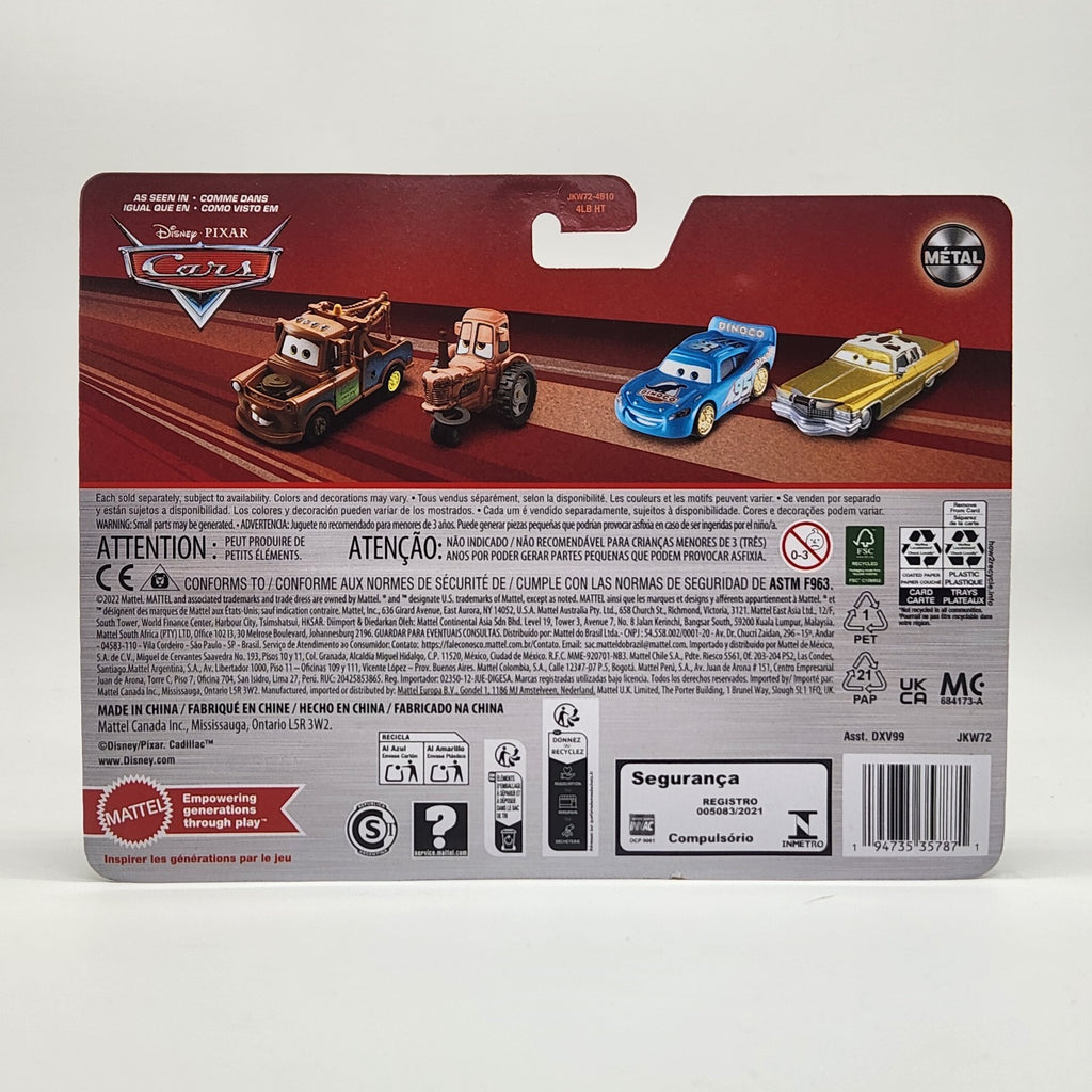 Jeff Gorvette Pat Traxson 2026 Disney Pixar Cars 1:55 (1$ Shipping On Added Cars3