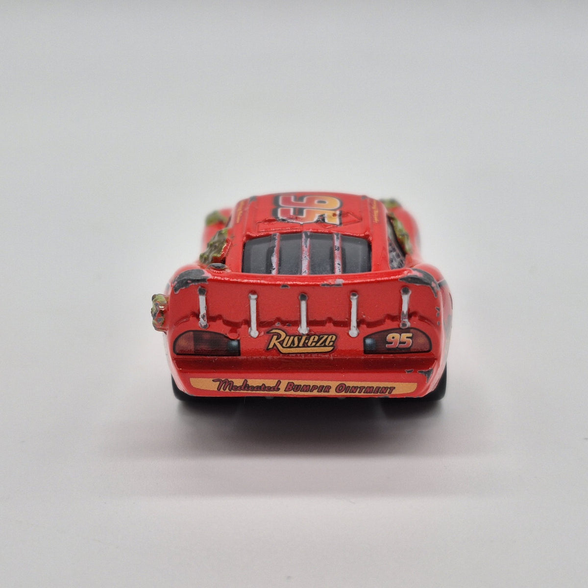 Disney Pixar Cars Cactus Lightning McQueen 1:55 Diecast Rust-eze #954