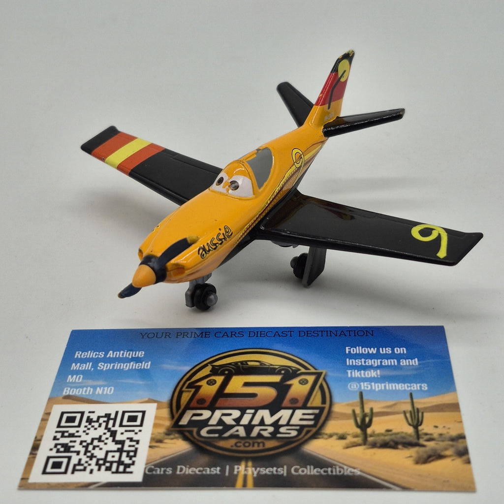 Joey Dundee Australia 2013 Disney Pixar Planes 1:55 Diecast Mattel Toy0